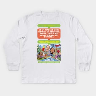 Harry and Meghan Kids Long Sleeve T-Shirt